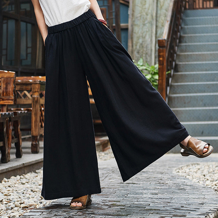 Breeze Wide Linen Pants