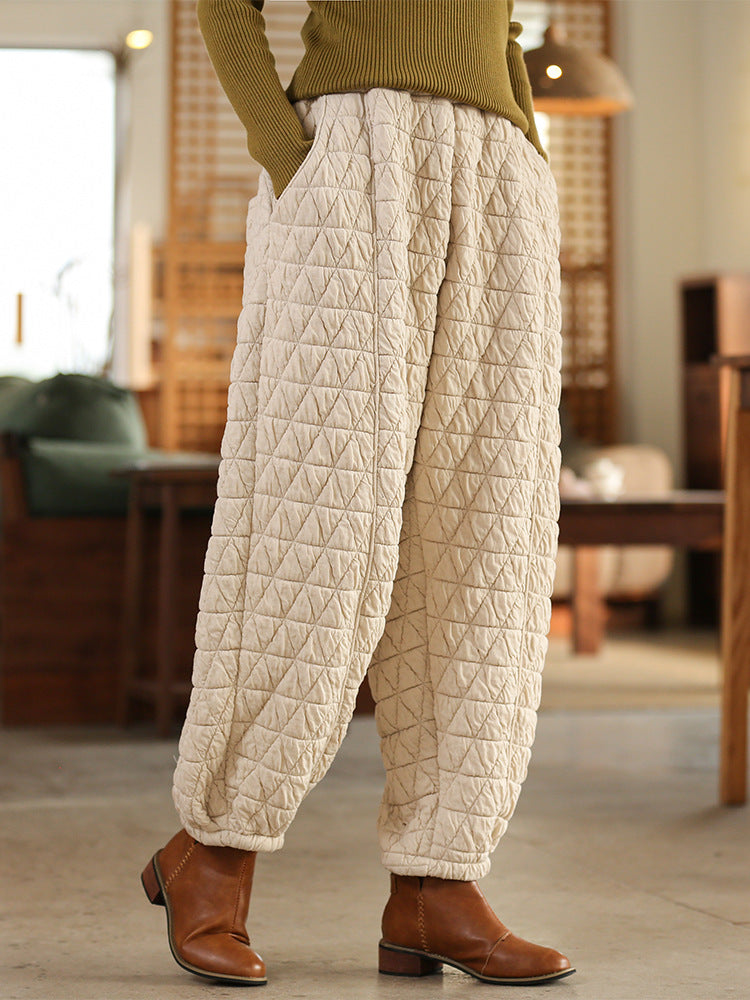 Quilted Comfort Pant