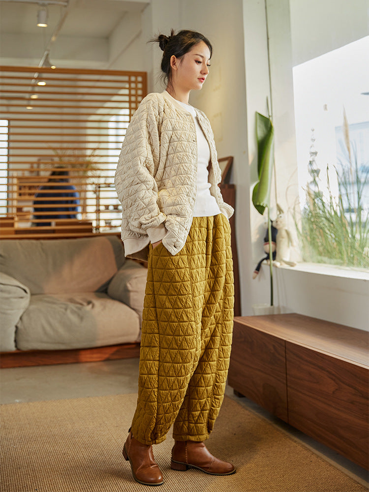 Quilted Comfort Pant