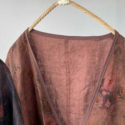 Bohemian Bloom Kimono Dress