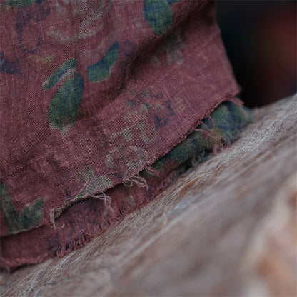 Vintage Breeze Linen Skirt
