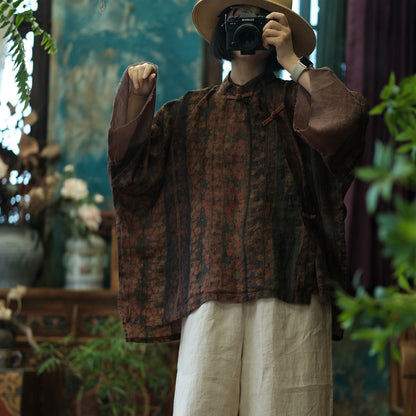 Vintage Earth Ramie Blouse