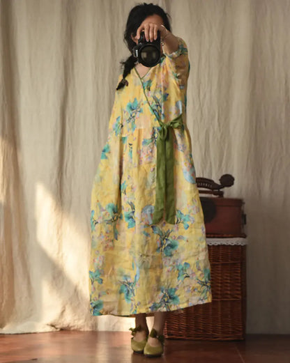 Vintage Bloom Rami Dress