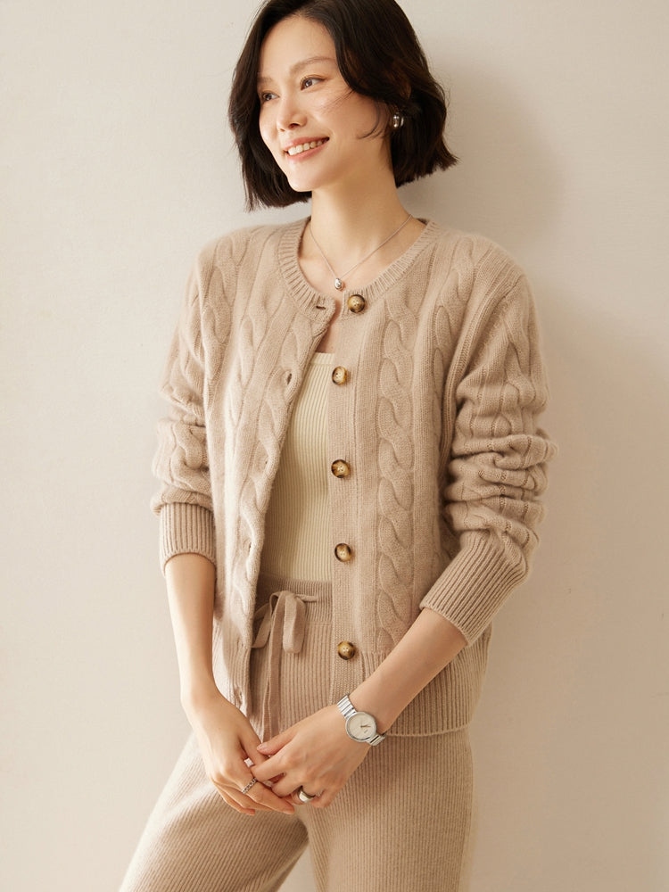 Elisa Cashmere Cardigan