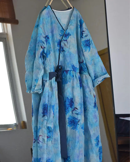Vintage Bloom Rami Dress