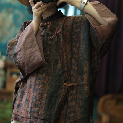Vintage Earth Ramie Blouse