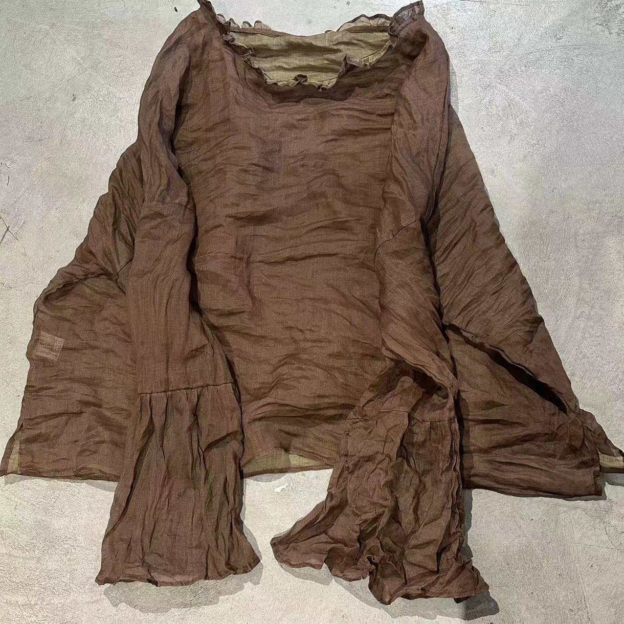 Rami Volanlı Blouse