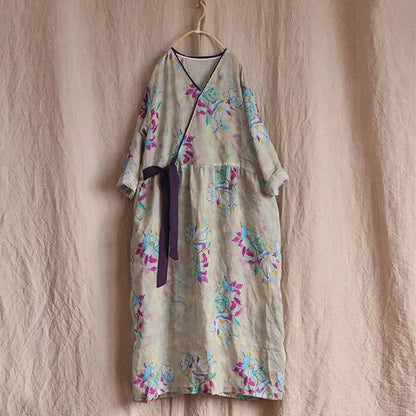 Vintage Bloom Rami Dress