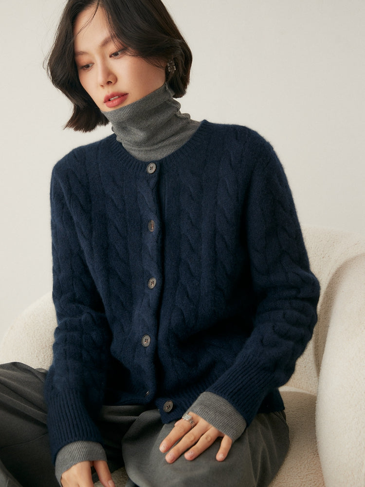 Elisa Cashmere Cardigan