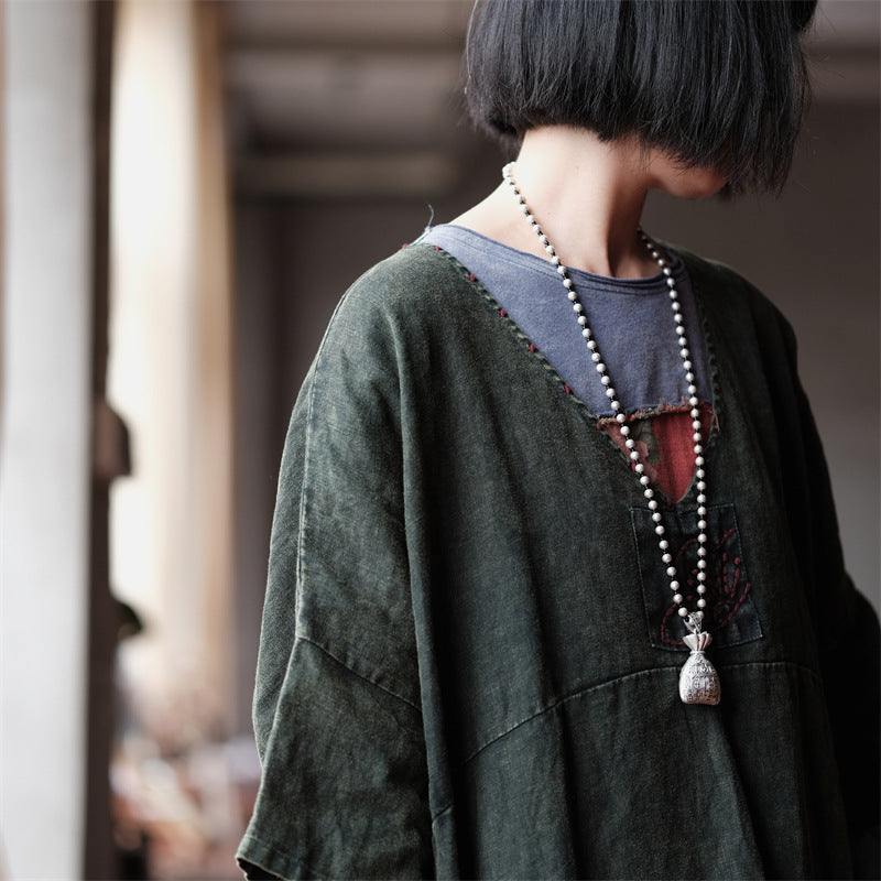 Vintage Aura Tunic Dress