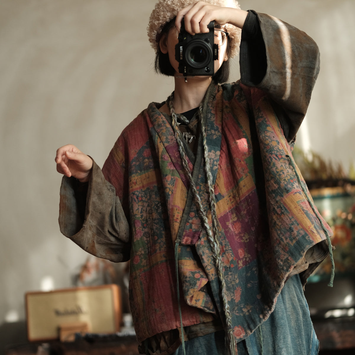 Meadow Relic Floral Cotton Vest