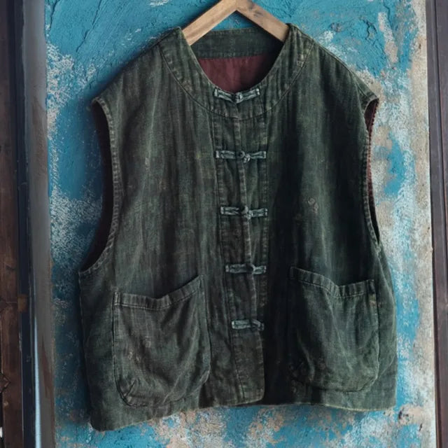 Vintage Floral Vest