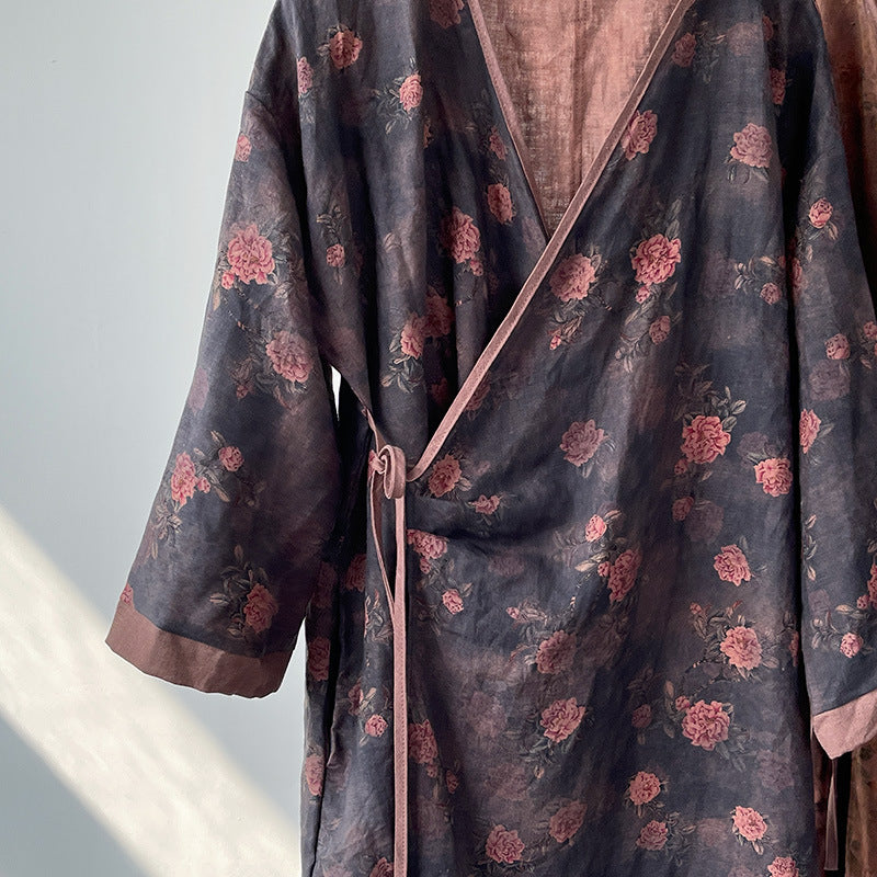Bohemian Bloom Kimono Dress