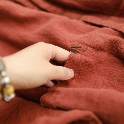 Vintage Patchwork Linen Dress