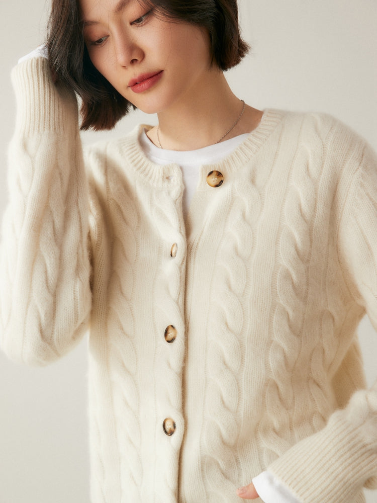 Elisa Cashmere Cardigan