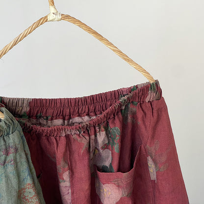 Vintage Bloom Rami Skirt
