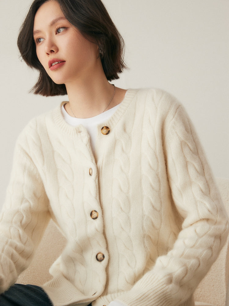 Elisa Cashmere Cardigan