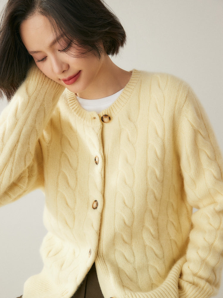 Elisa Cashmere Cardigan