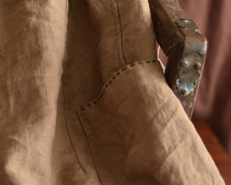 Vintage Comfort Wide-Leg Pants