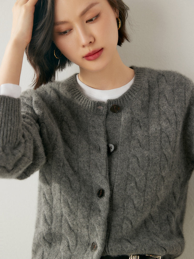 Elisa Cashmere Cardigan