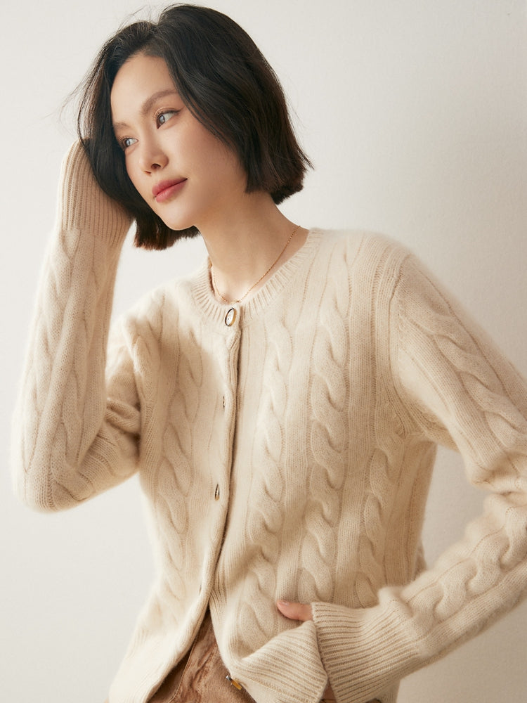 Elisa Cashmere Cardigan