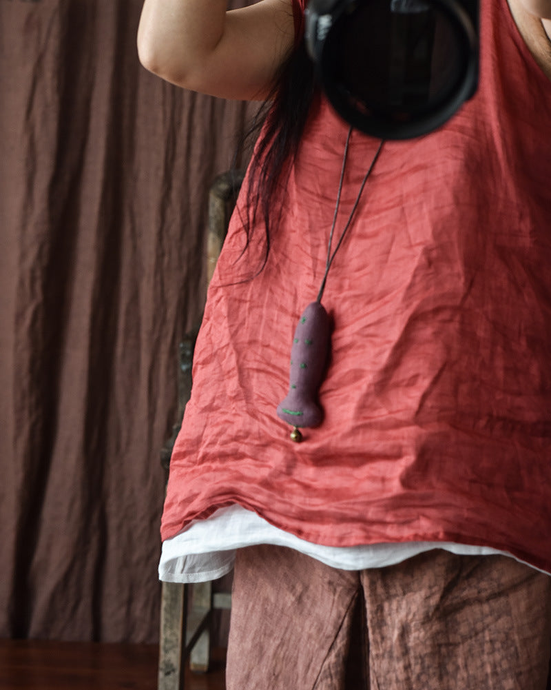 Ramie Camisol Blouse