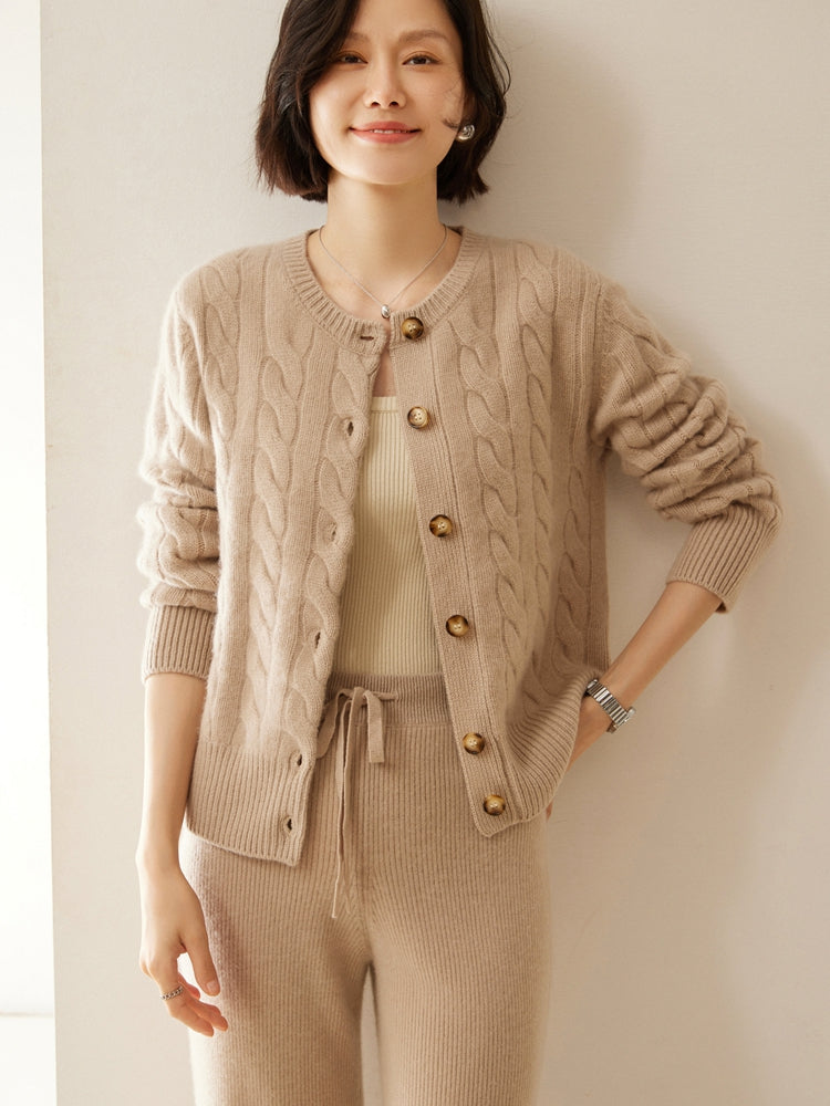 Elisa Cashmere Cardigan