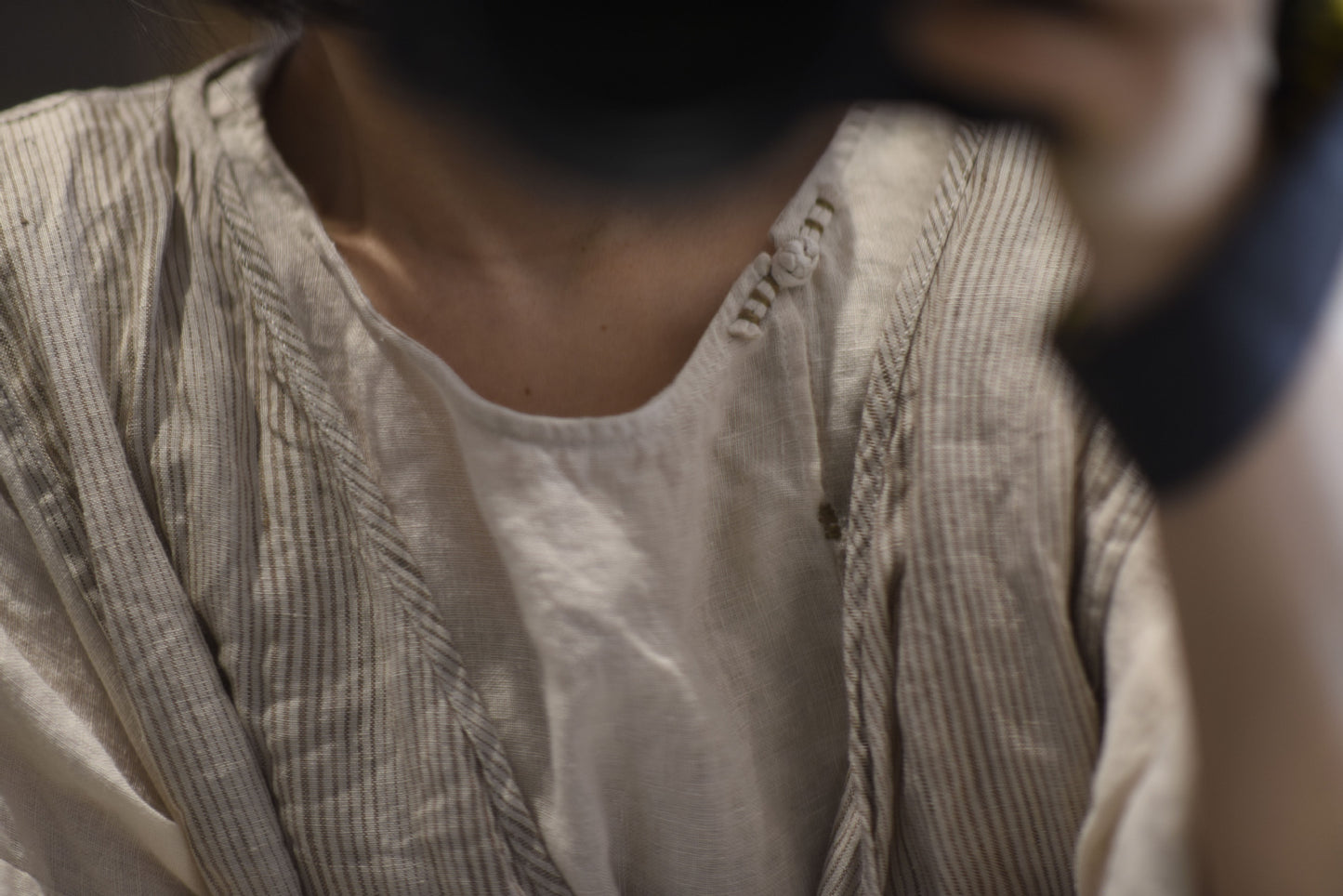 Washed Rami Oversized Tunic