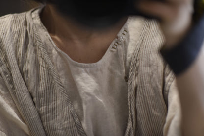 Washed Rami Oversized Tunic