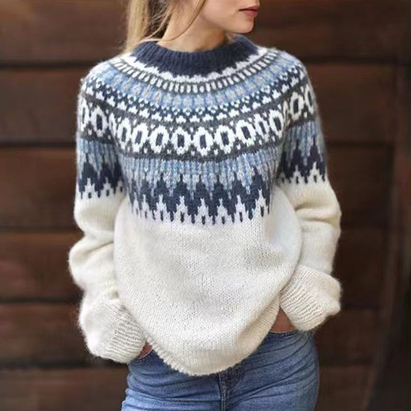 Vintage Deer Cozy Sweater