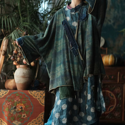 Aoi Vintage Floral Cotton Kimono