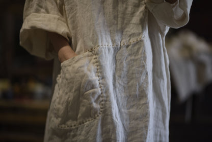 Washed Rami Oversized Tunic