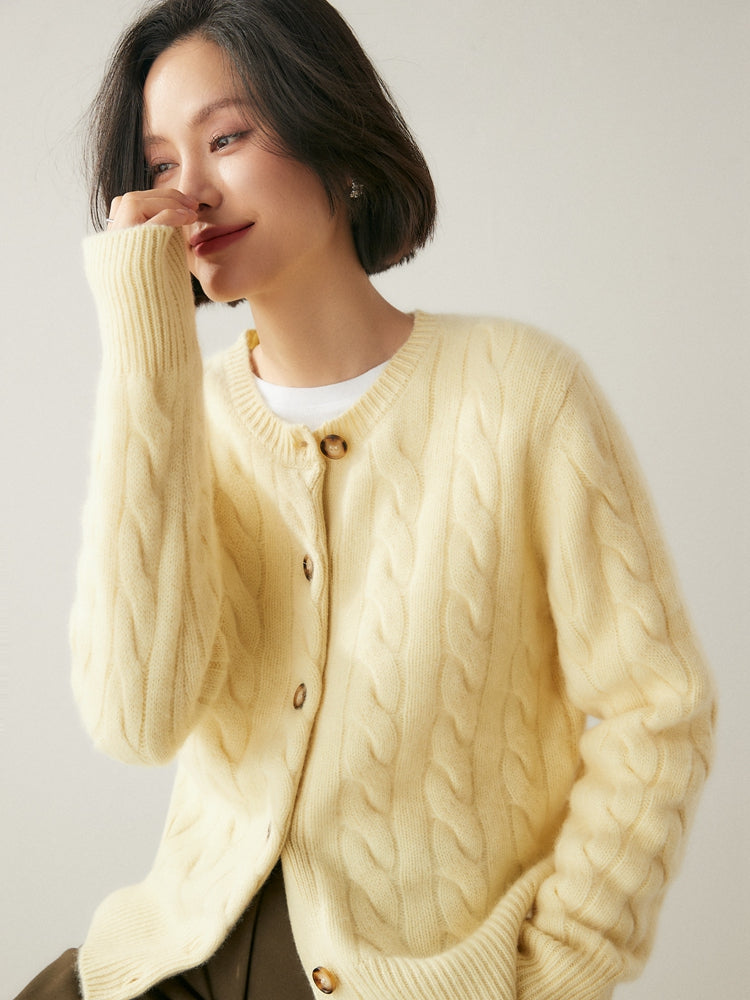 Elisa Cashmere Cardigan