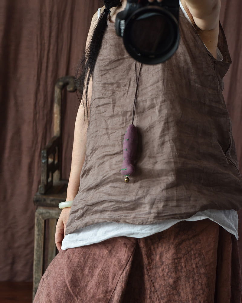 Ramie Camisol Blouse