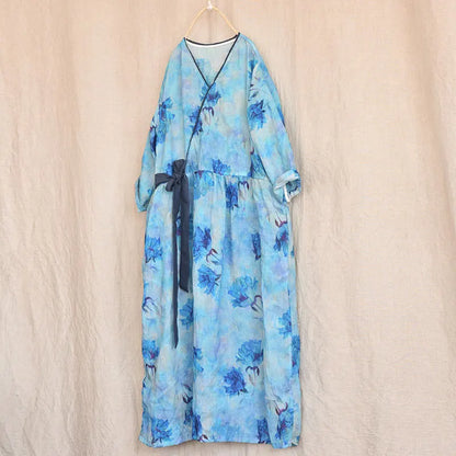Vintage Bloom Rami Dress