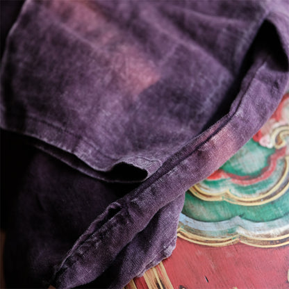 Oversized Linen Vintage Breeze Shirt - Lightweight Women's Top