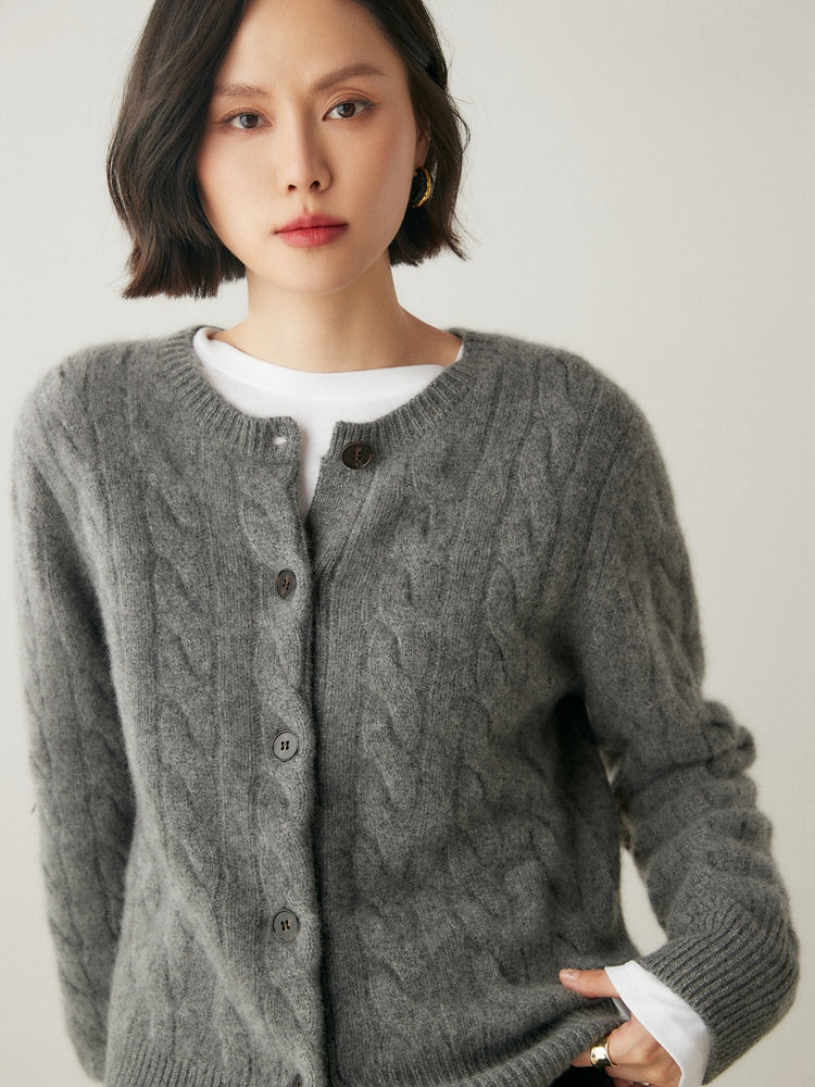 Elisa Cashmere Cardigan