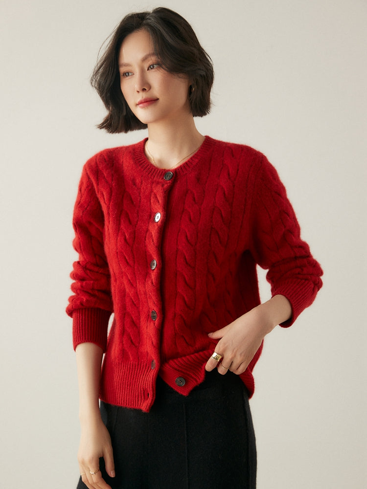 Elisa Cashmere Cardigan