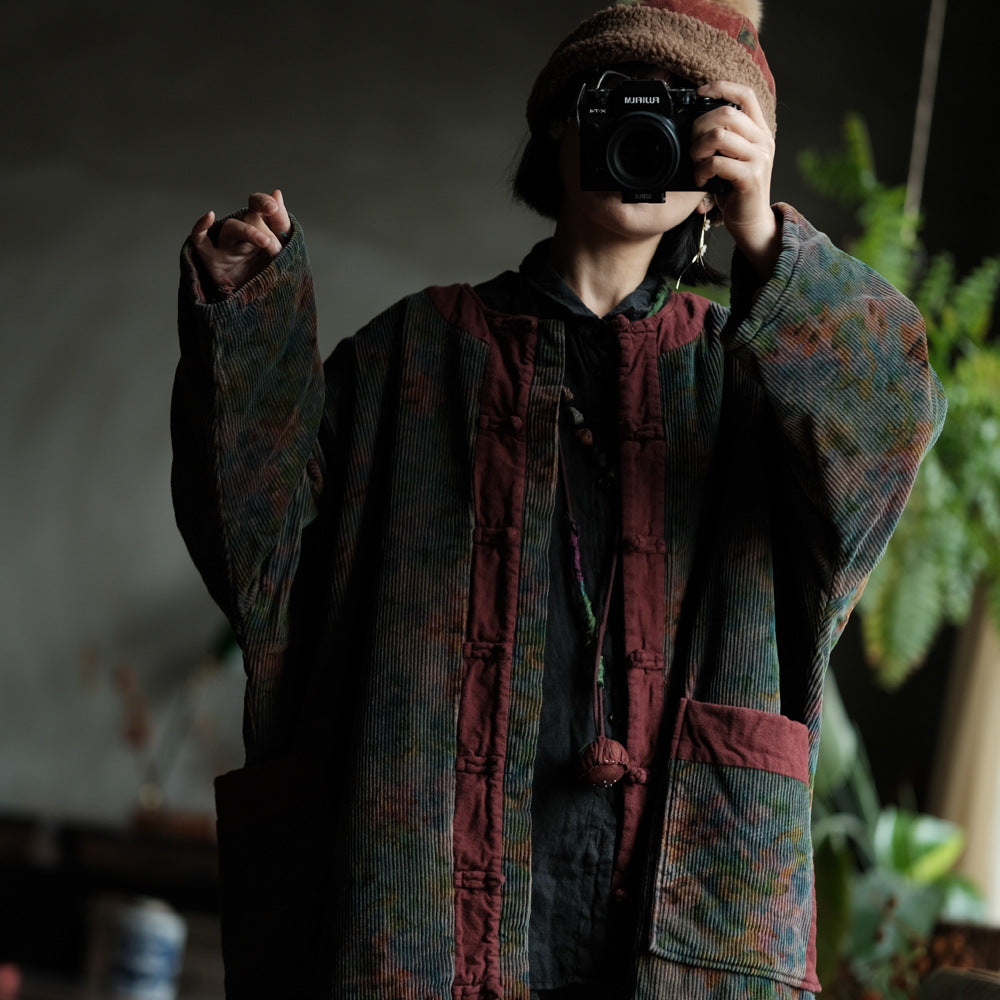 Fernwood Floral Corduroy Parka