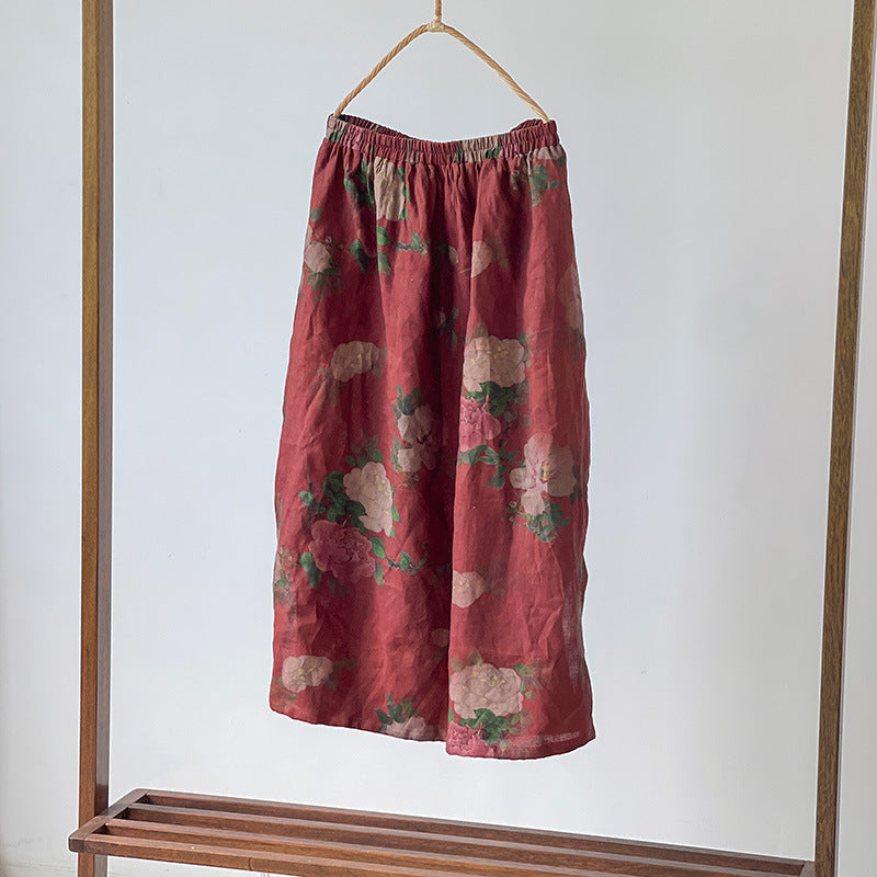 Vintage Bloom Rami Skirt