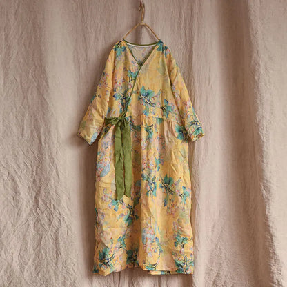 Vintage Bloom Rami Dress