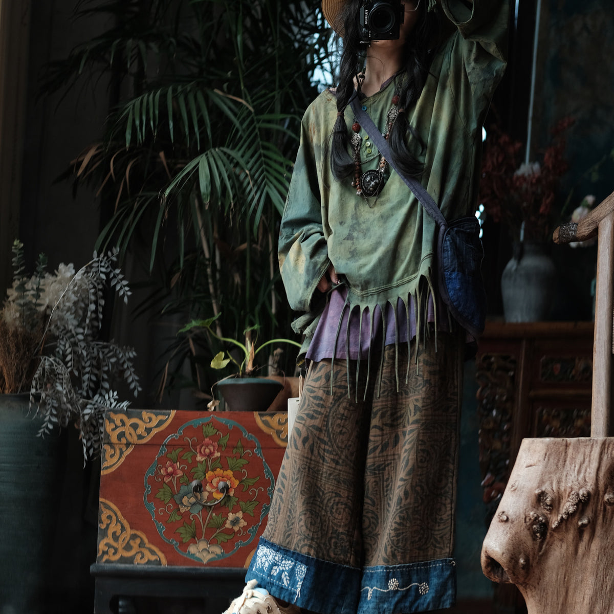 Nomad Drift Tie-Dye Cotton Tunic