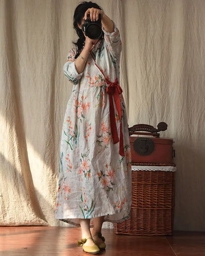 Vintage Bloom Rami Dress