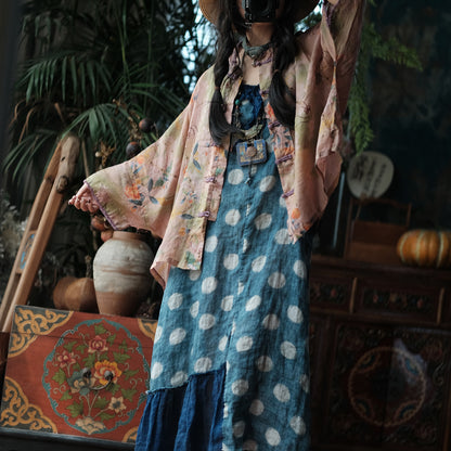 Blush Garden Ramie Jacket