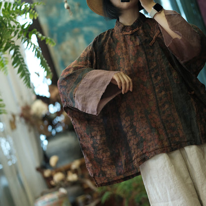 Vintage Earth Ramie Blouse