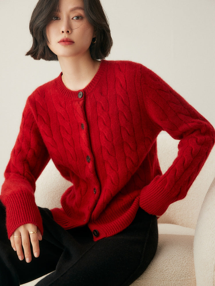 Elisa Cashmere Cardigan