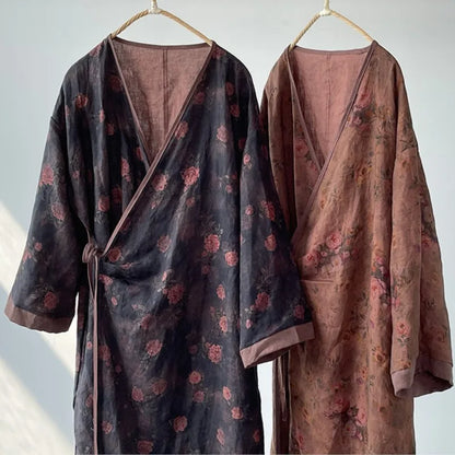 Bohemian Bloom Kimono Dress