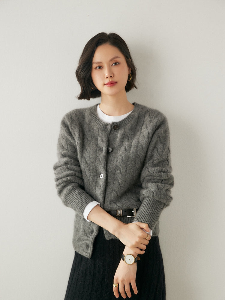 Elisa Cashmere Cardigan