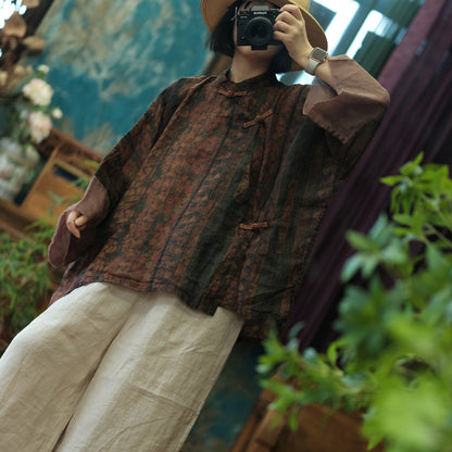 Vintage Earth Ramie Blouse