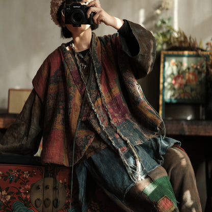 Meadow Relic Floral Cotton Vest